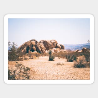 Huge Bolders from Joshua National tree Park Photo V1 Magnet